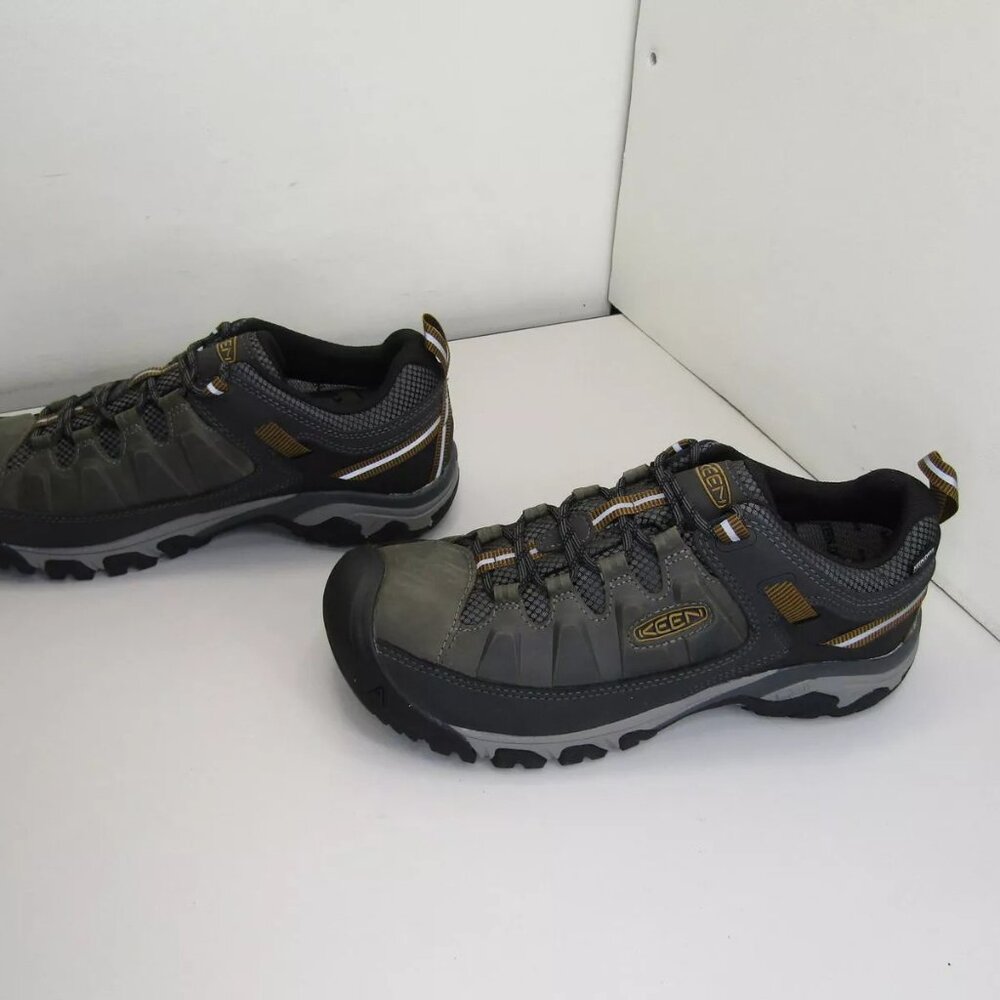 NEW KEEN Mens Targhee III Hiking Shoes Waterproof Low-Rise Cap Toe Size 11.5W - Picture 5 of 12